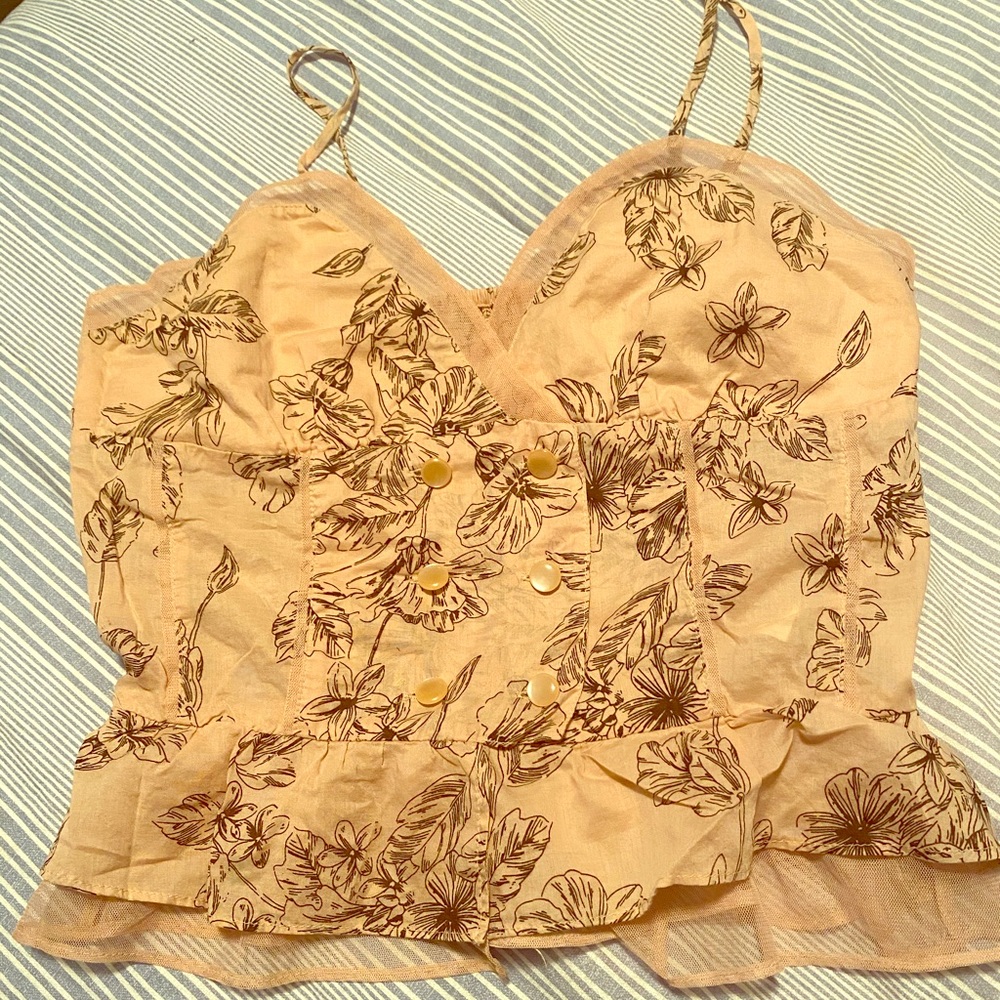Flower tank top
